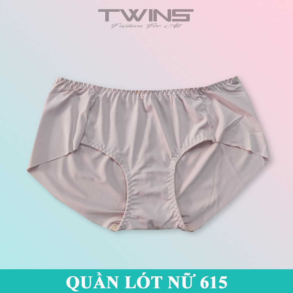 Quần lót nữ thun lạnh pha ren cao cấp Thịnh Phát 615 lưng nhỏ chất mềm mịn thoáng mát không lộ đường may size dưới 60kg