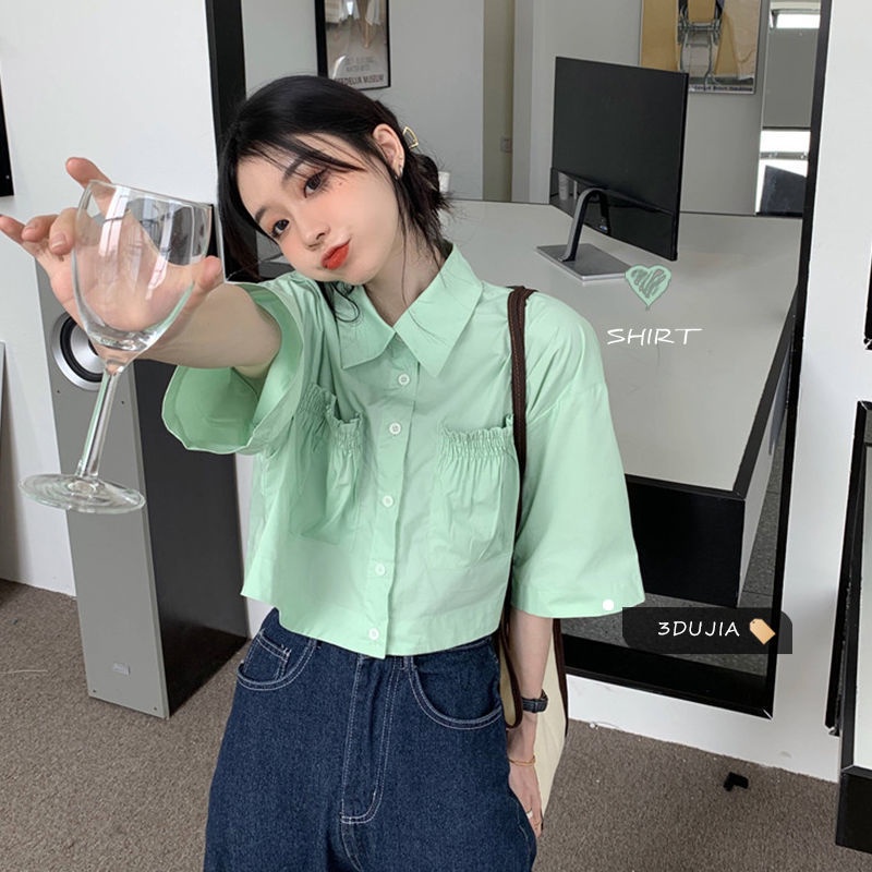 Áo NgắN Tay In Hoa Xinh XắN JL-TX-398