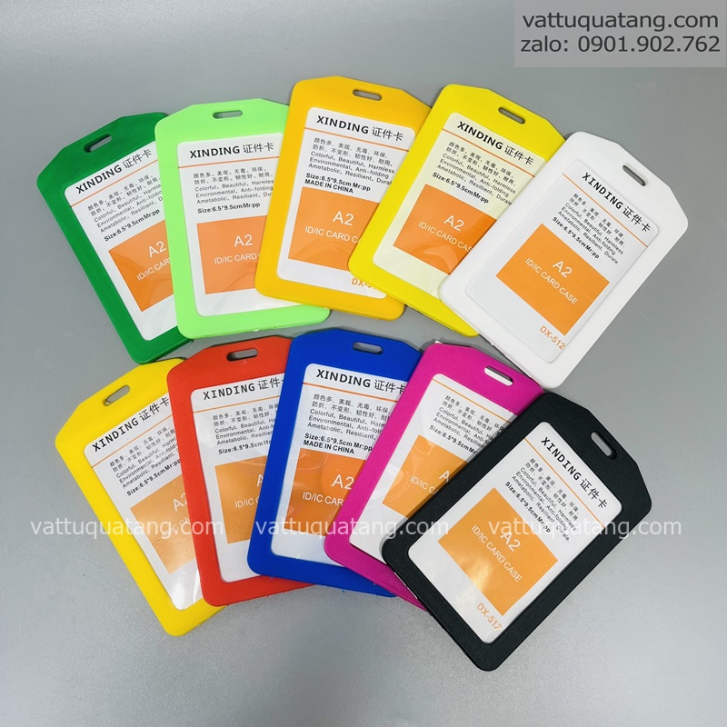 Combo 10 Bộ Dây Đeo thẻ  DỌC học sinh, nhân viên