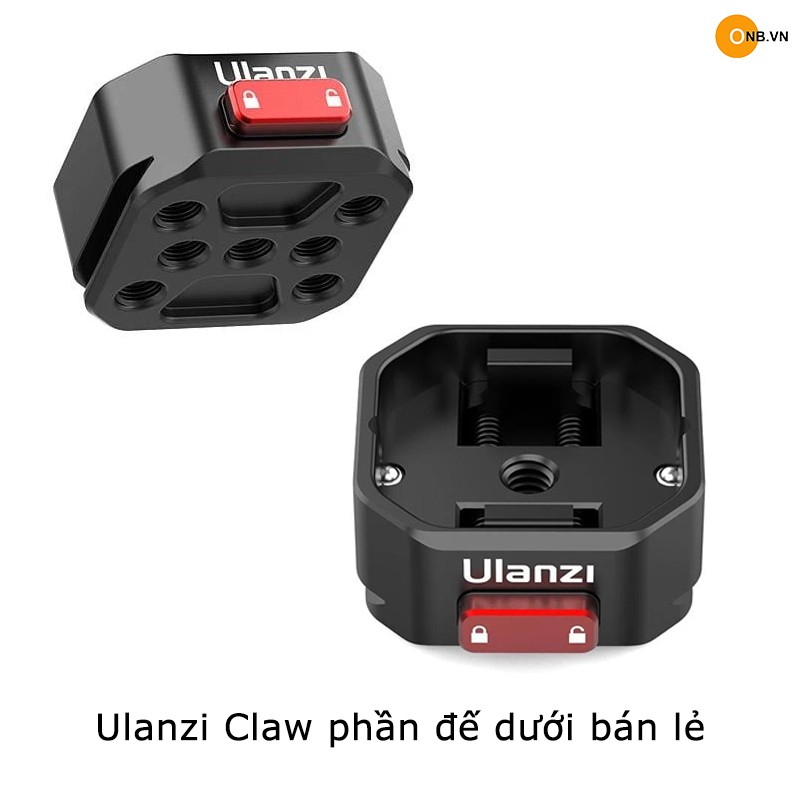 Ulanzi Claw - Đế thao tác mở nhanh bán lẻ phần đế dưới