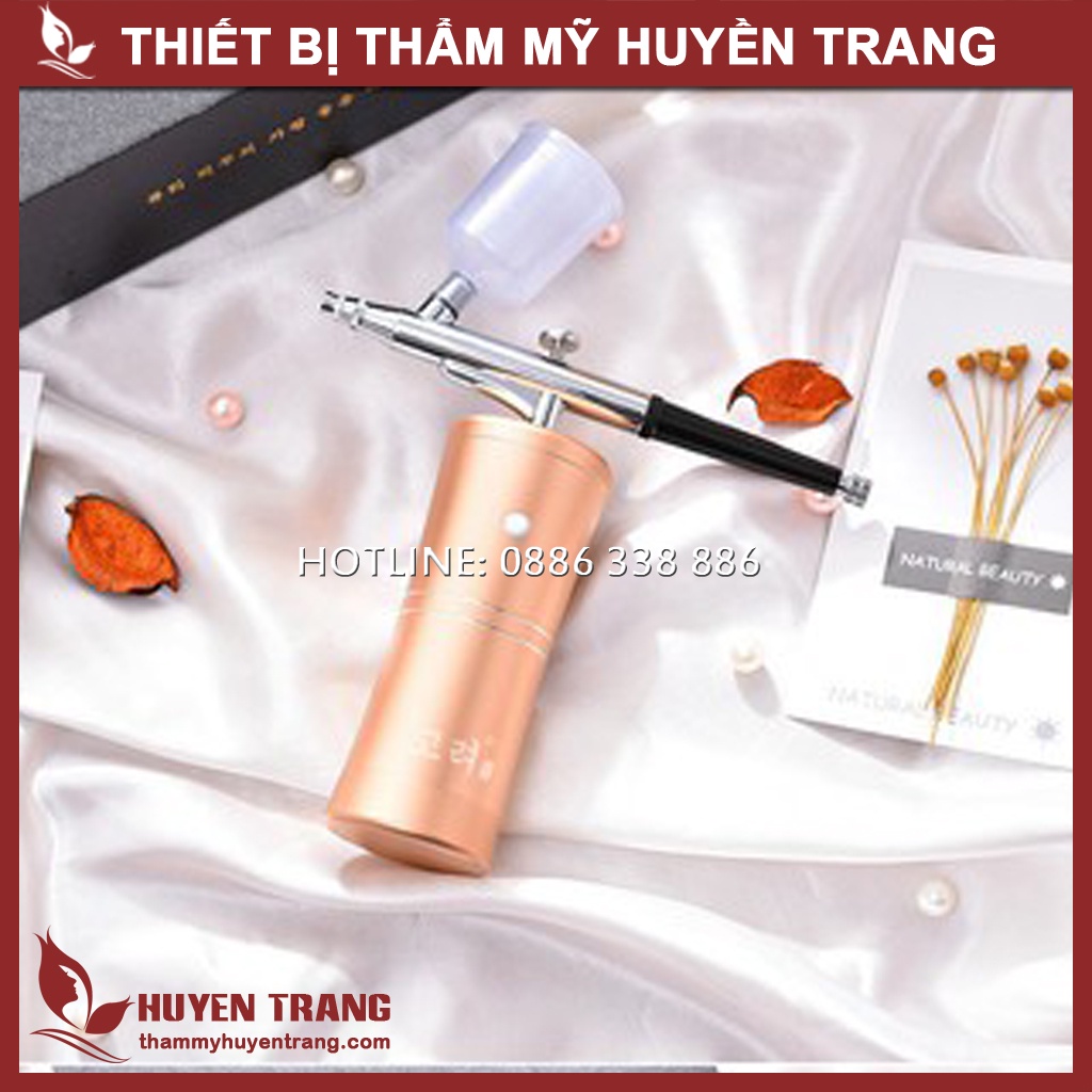 Máy Phun Oxy Cầm Tay Tích Điện Mini Phun Khỏe Đẹp Sang Trọng - Thẩm Mỹ Huyền Trang