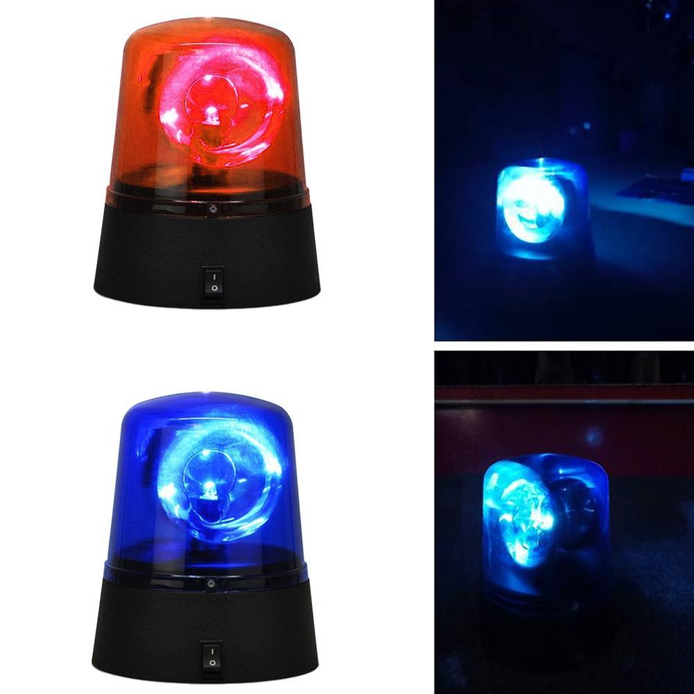 Đèn Led Xanh Biển Xoay Được Hình Cảnh Sát, Dùng Trang Trí Tiệc Dj New L G6E7