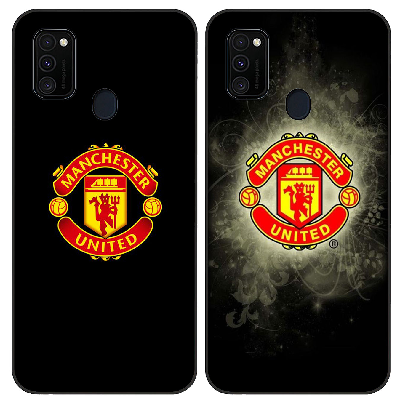 Ốp điện thoại silicon dẻo Manchester United cho Samsung Galaxy S21 Ultra S8 Plus M31 M51 A11 A31 A51 S21+ S8+ S21Plus