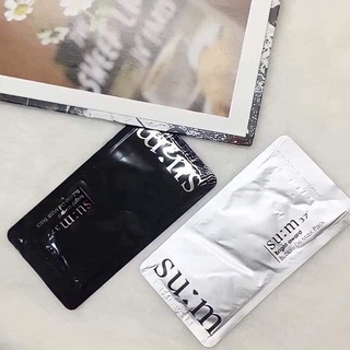 Mặt nạ sủi bọt thải độc su:m37˚ trắng da - bright award bubble de mask white