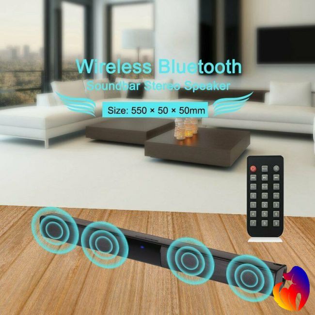 Loa bluetooth không dây âm thanh siêu trầm dành cho hệ thống TV gia đình