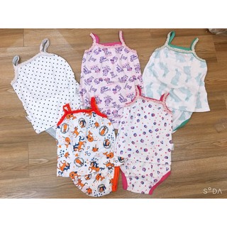 ❌❌Bộ 2 dây cho bé gái may từ vải xuất dư cưng xỉu❌❌
