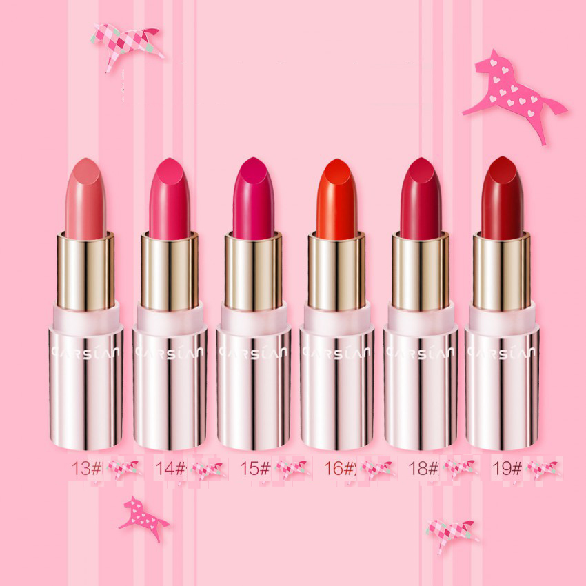 Bộ 6 thỏi son môi Carslan dưỡng ẩm lâu trôi thiết kế vỏ hình đẹp mắt 1g | BigBuy360 - bigbuy360.vn