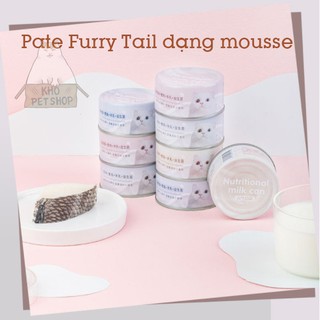 Thức ăn mèo Pate Furry Tail dạng mousse