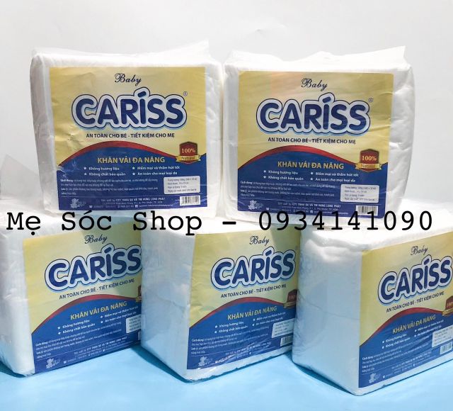 KHĂN VẢI KHÔ ĐA NĂNG CARISS - 1KG