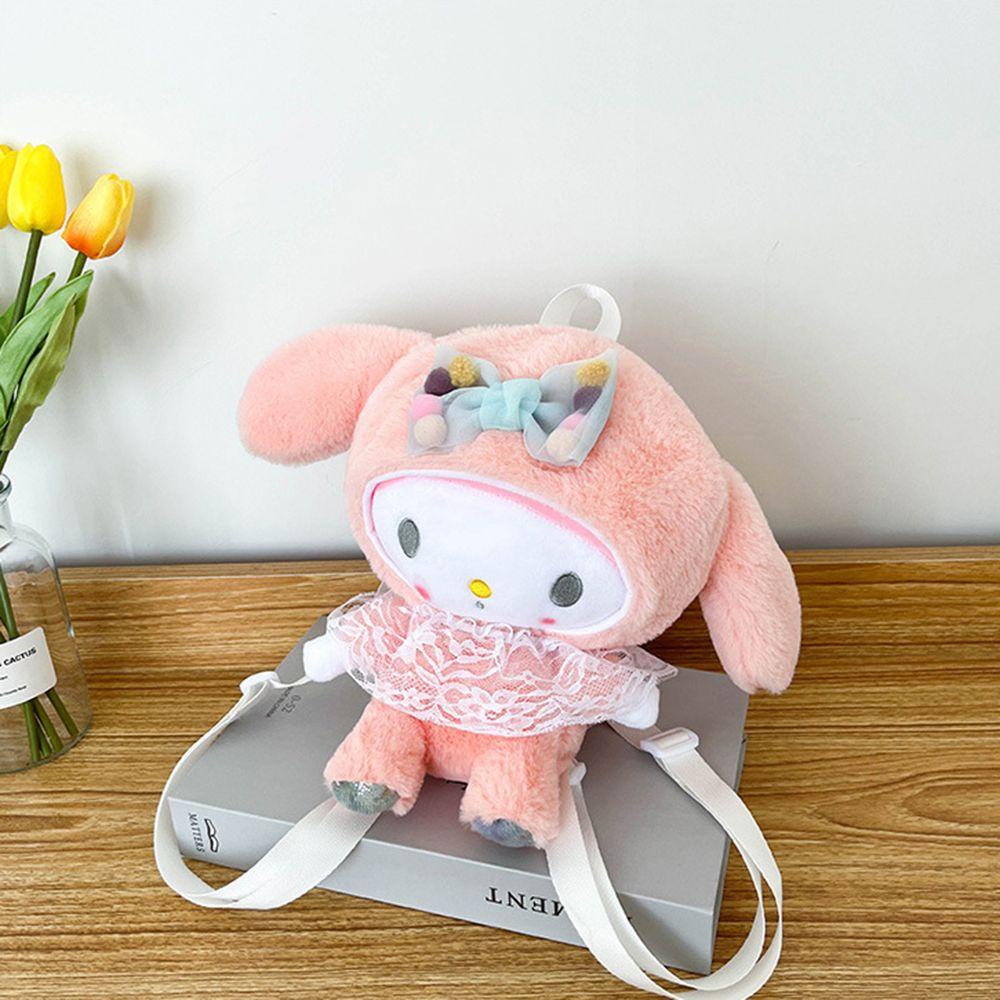 Túi Đeo Chéo Vai Đựng Tiền Xu Họa Tiết Hoạt Hình Kuromi Melody Cinnamoroll