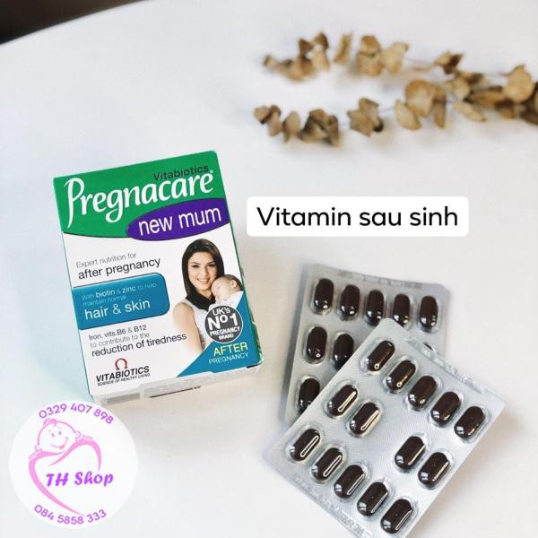 Vitamin Pregnacare New Mum Khôi phục Tóc và Da Cho Mẹ Sau Sinh