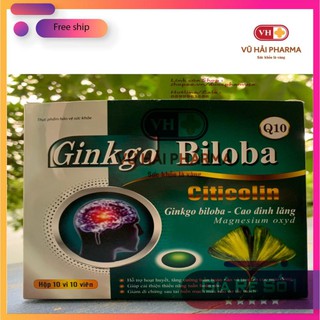 Viên bổ não Ginkgo citicolin .