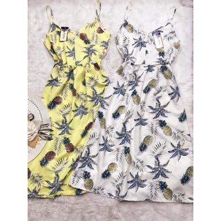 VÁY 2 DÂY MAXI DỨA