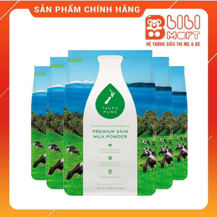 Sữa bột tách béo Taupo Pure Skim 1kg