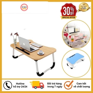 Bàn Để Laptop Đa Năng Gấp Gọn, Có Khe Để Ipad, Nhỏ Gọn Siêu Tiện Dụng, Giá Bán Bằng Giá Tại Xưởng GiaDungBT