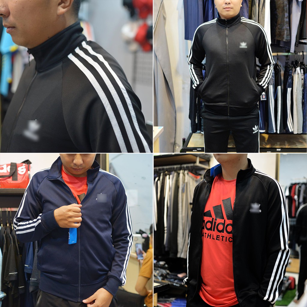 Áo khoác Adidas thể thao 3 sọc basic | BigBuy360 - bigbuy360.vn