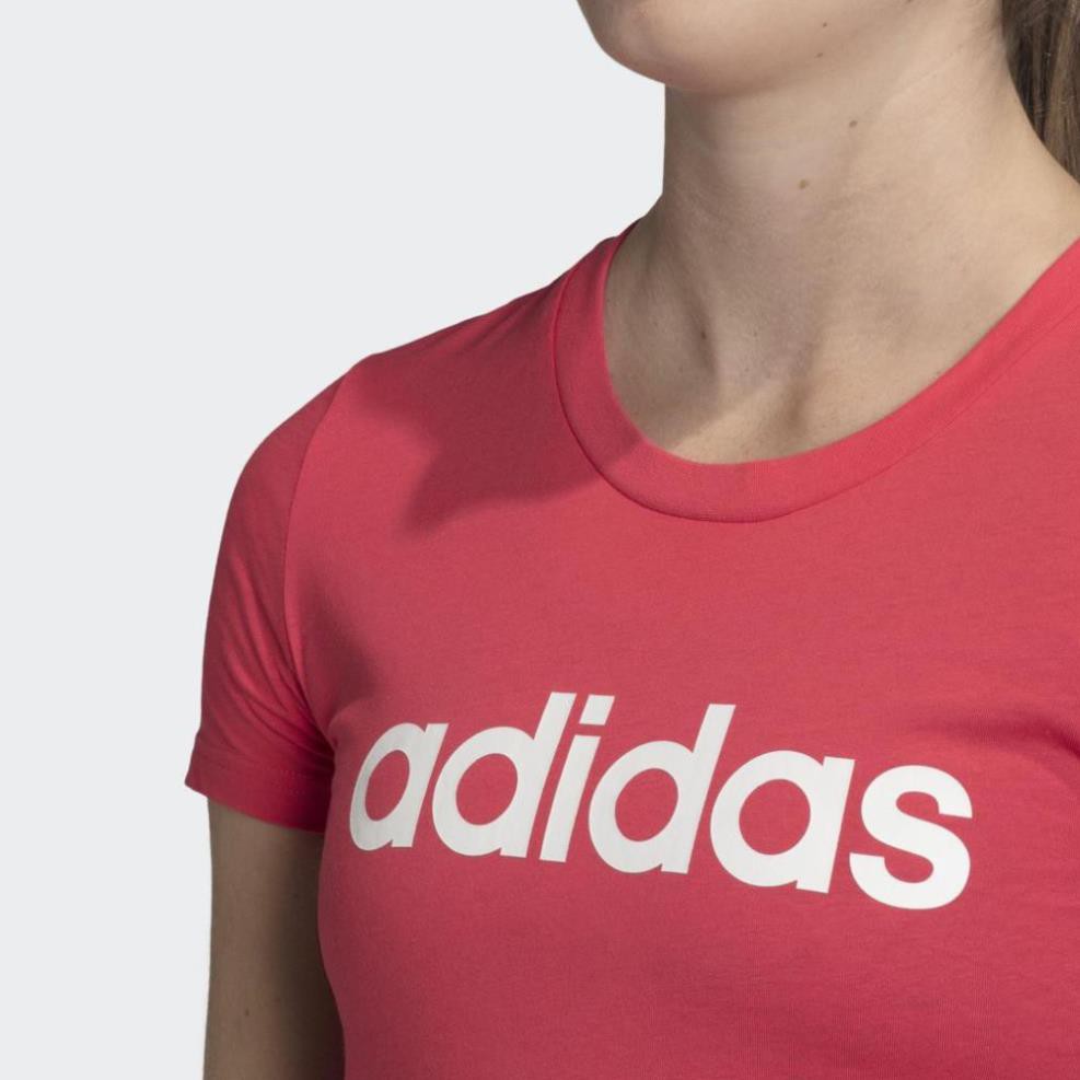 Áo phông adidas NOT SPORTS SPECIFIC Essentials Linear Nữ Màu hồng FM6427 2021 ྇ ྇ 💝  ཾ