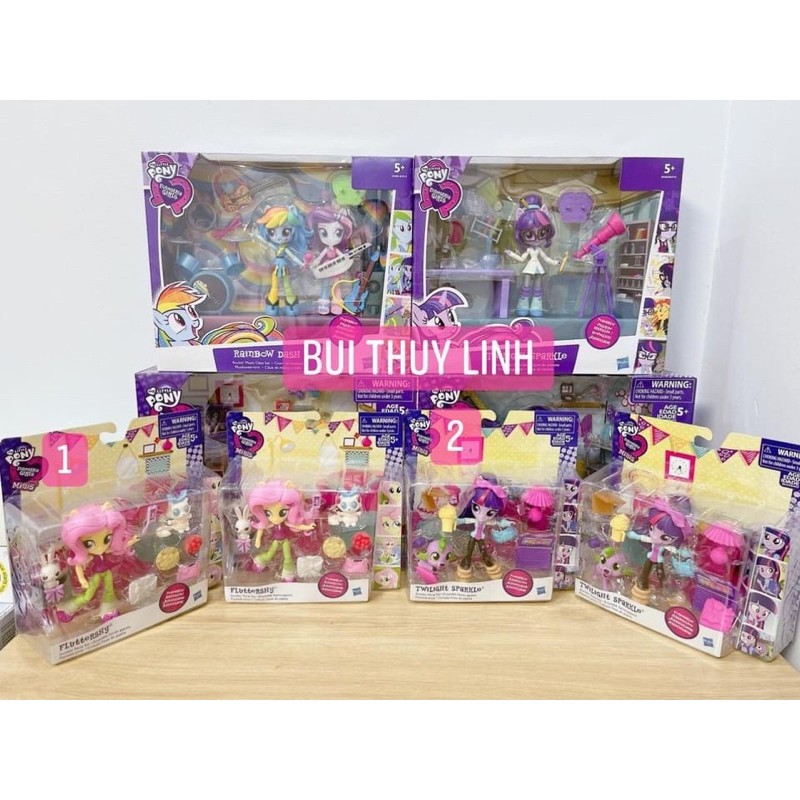 Set đồ chơi Pony cho bé - Nguyên box - Hàng rất đẹp