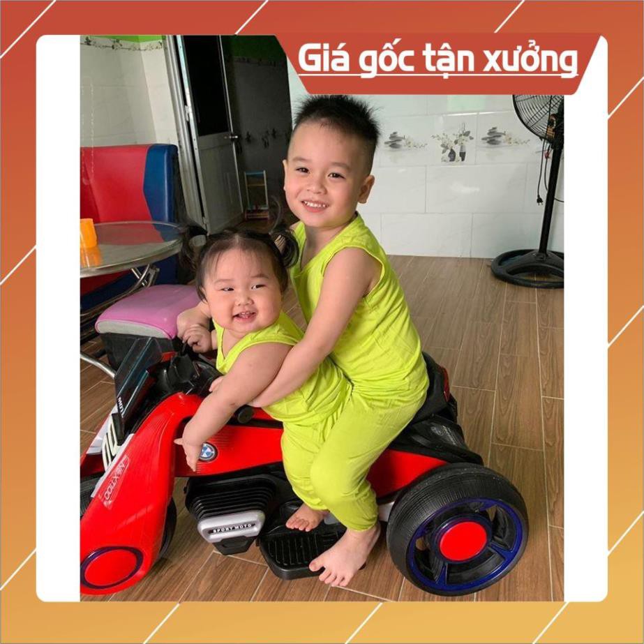 Đồ Bộ Bé Trai, Bé Gái Minky Mom Chất Thun Lạnh, Đồ Bộ Cho Bé Mặc Nhà Cộc Tay Mùa Hè MKM21-01