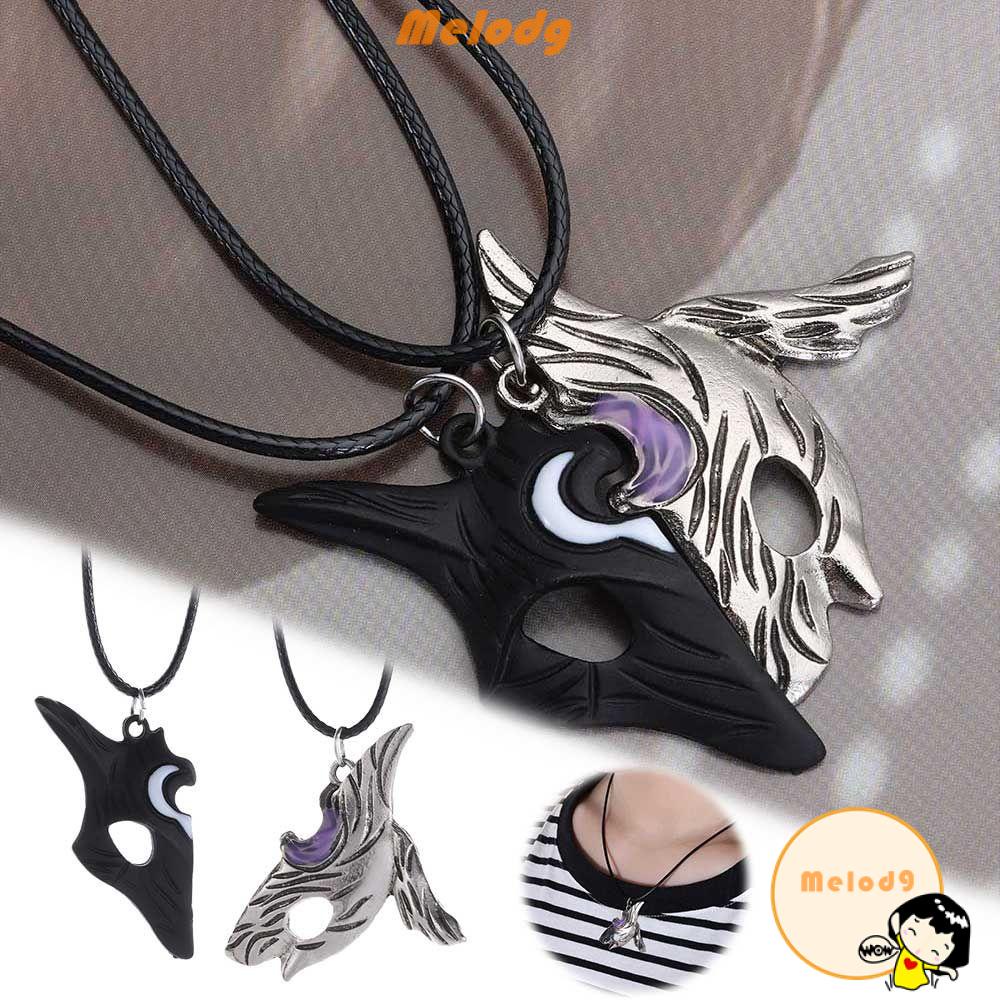 Set 2 Vòng cổ Mặt Hình Mảnh Ghép Độc Đáo