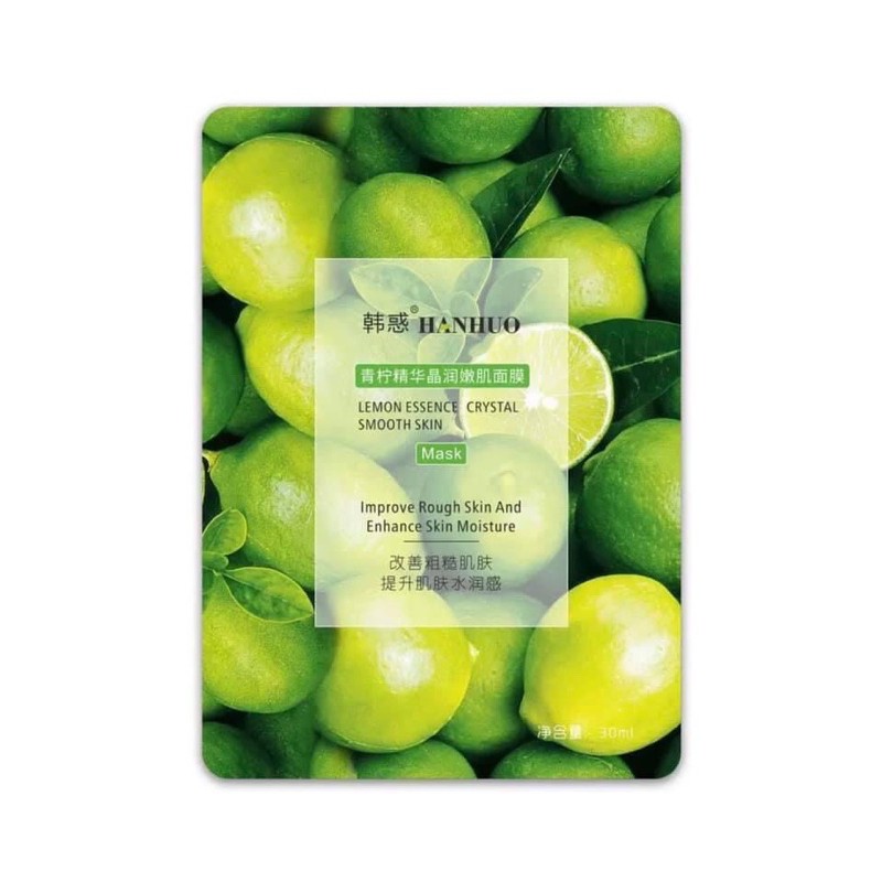 MẶT NẠ 4 VỊ TRÁI CÂY TỰ NHIÊN HANHOU