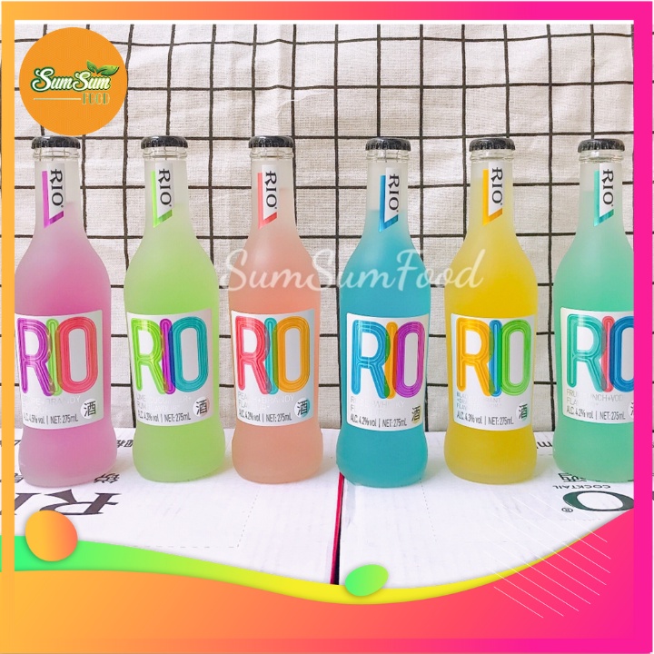 Nước Trái Cây Rio Cocktail Chai 275ml 🥂NGON VÀ THƠM🥂Nước Hoa Quả