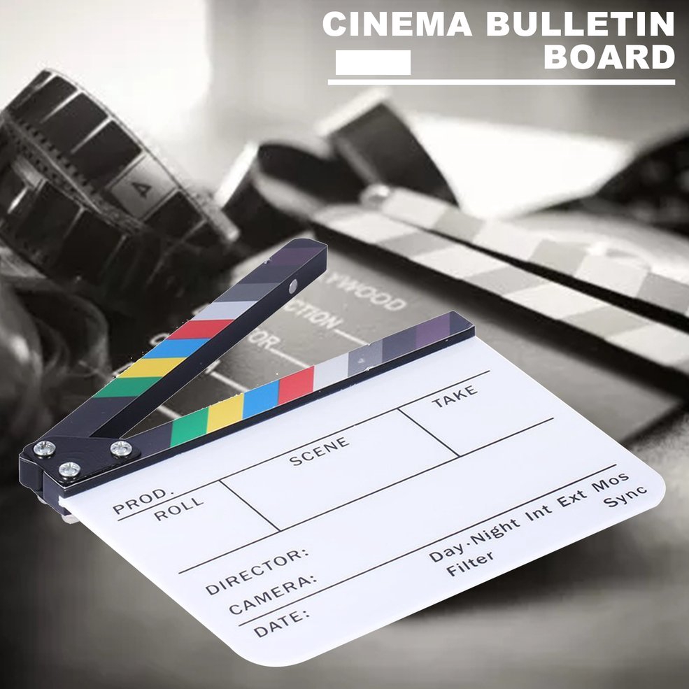 Bảng Clapper Board Cho Đạo Diễn