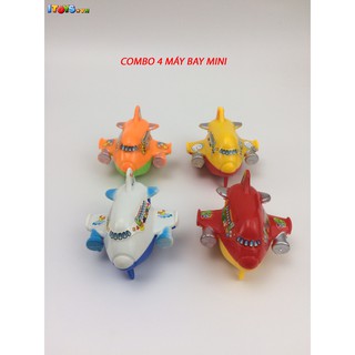 Máy bay mô hình nhựa 6cm cho trẻ em, đồ chơi máy bay mô hình itoys