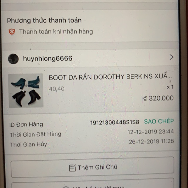 Hàng trả khách
