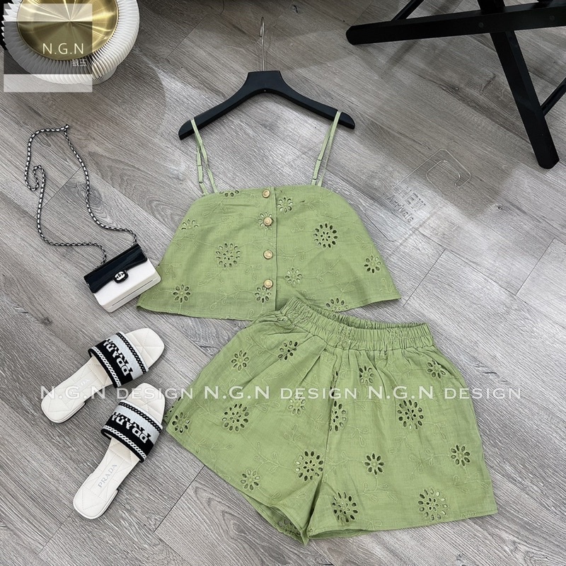 Set hai dây thô hoa