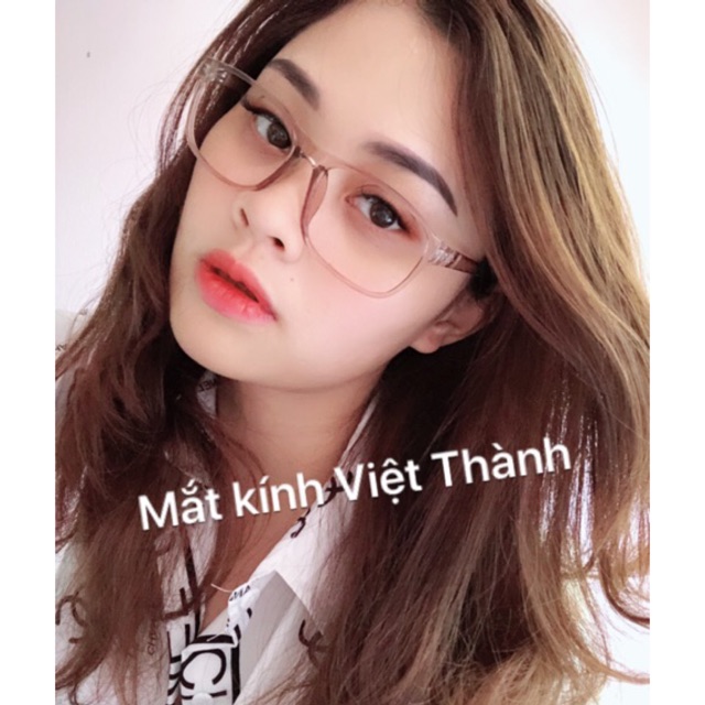 Gọng Kính giả cận vuông bầu 3 màu