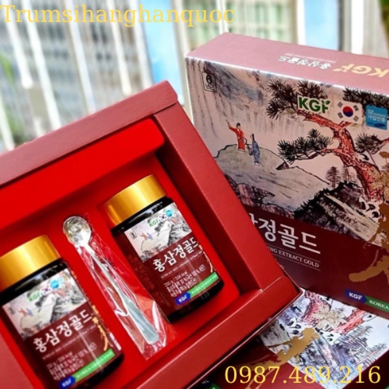 CAO CHIẾT XUẤT HỒNG SÂM HÀN QUỐC - Hộp 2 lọ 250gr