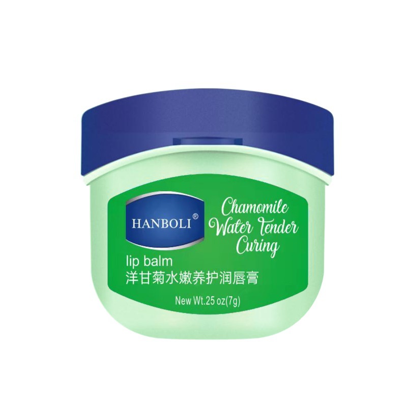 Set 4 Son Dưỡng Môi HANBOLI 7g 4 Hộp Dưỡng Ẩm Chống Nếp Nhăn