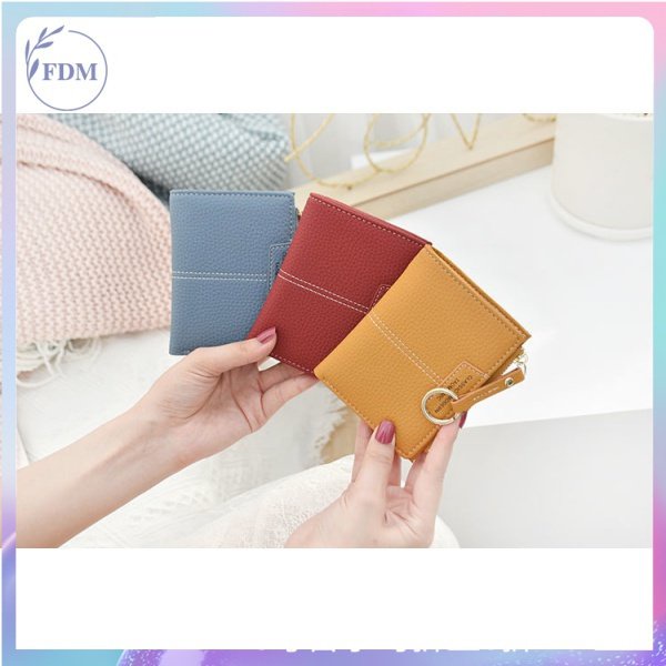 Ví ngắn đa năng thiết kế đơn giản hợp thời trang