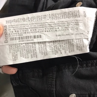 Quần bsk sz 36