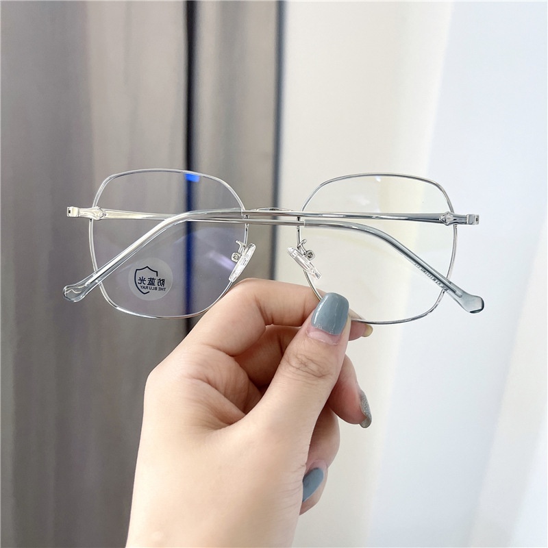 Mắt kính gọng tròn chống bức xạ thời trang cho nữ