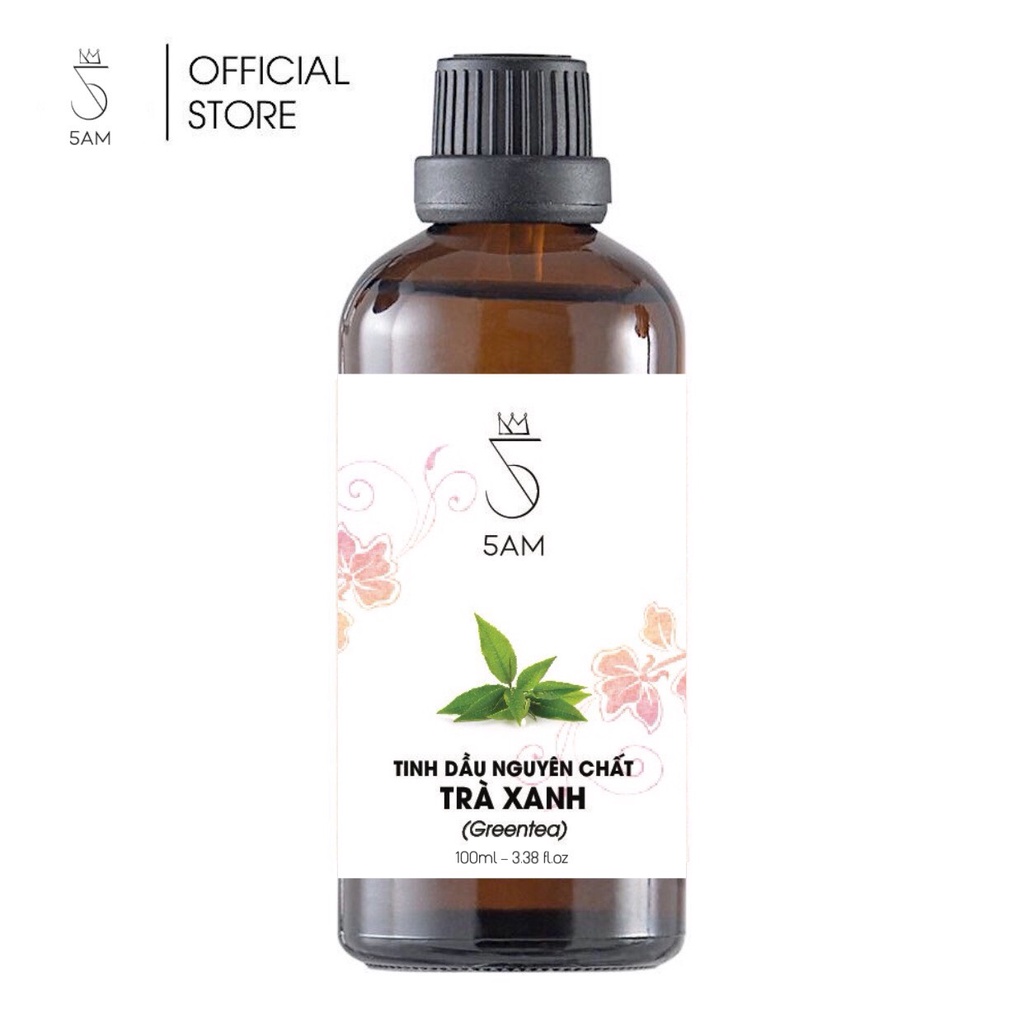Tinh dầu Trà xanh Ấn Độ 100ml | 5AM Store