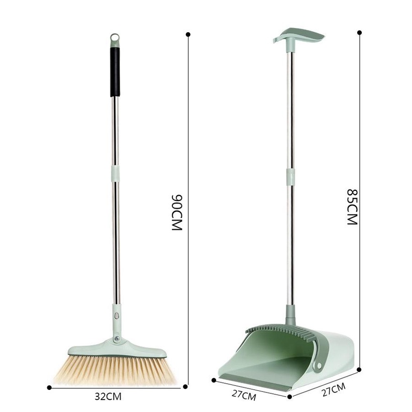 Chổi Quét Nhà Kèm Khay Đựng Rác Xoay 180 Độ