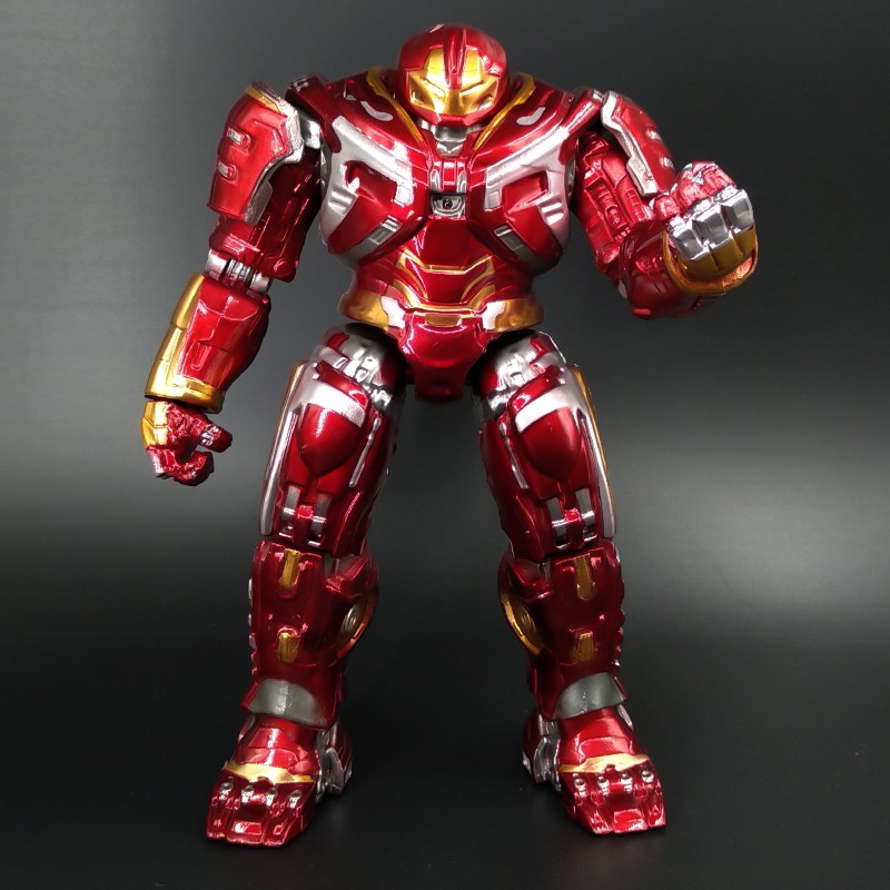 HulkBuster người sắt Ironman - Mô hình tượng nhân vật Người Khổng Lồ Xanh Hulk Mavel toàn thân Hulk Buster Iron Man 32cm