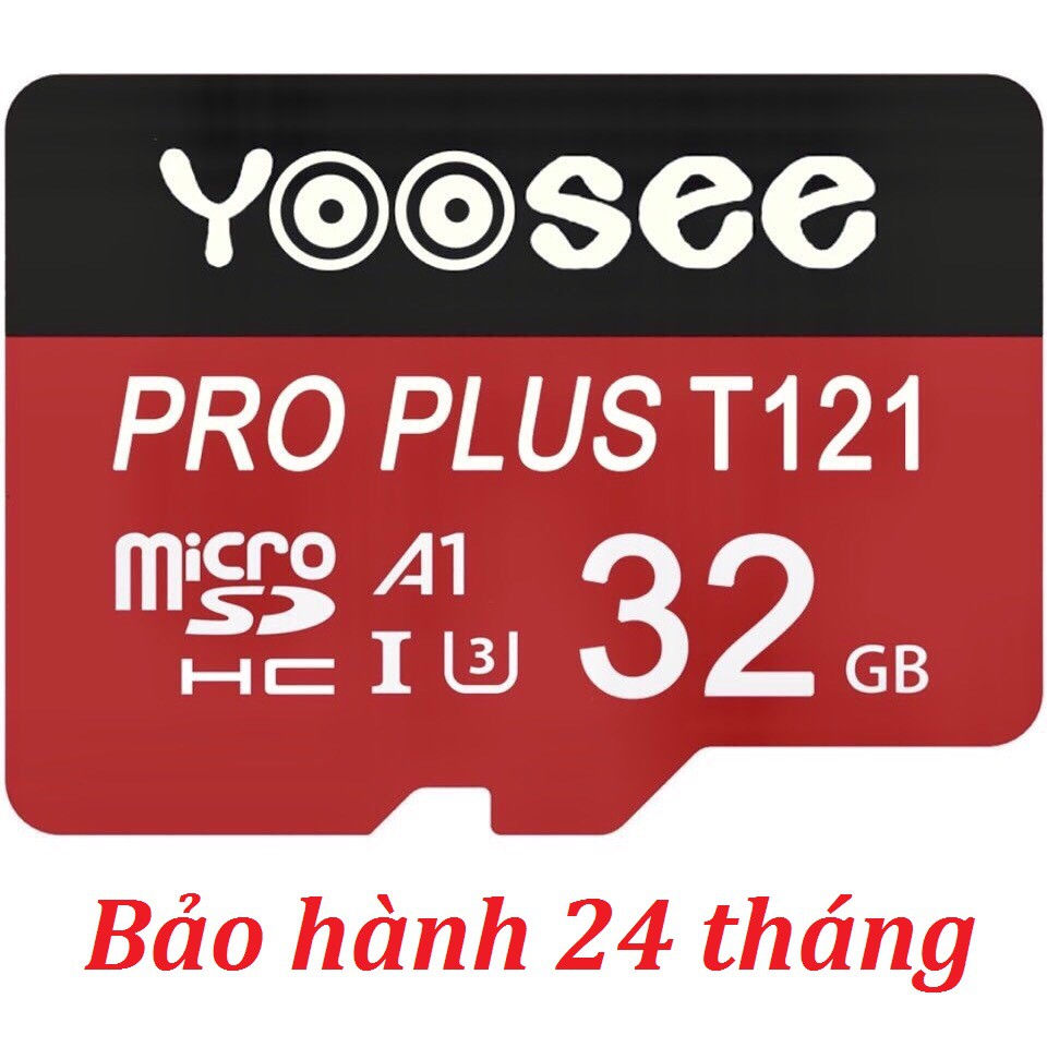 Thẻ nhớ Yoosee 32gb tốc độ cao, bảo hàng 24 tháng - thẻ đỏ | WebRaoVat - webraovat.net.vn