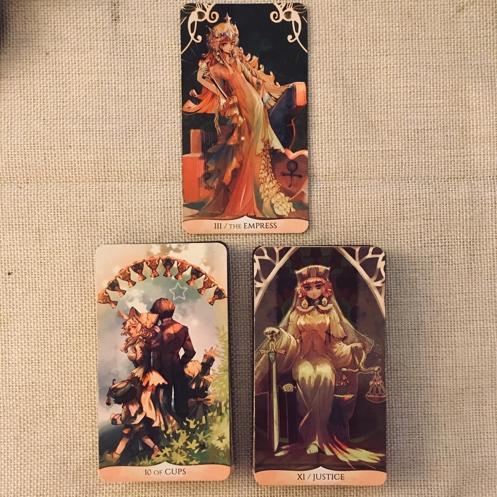 [Size Gốc] Bộ bài Traditional Manga Tarot G4