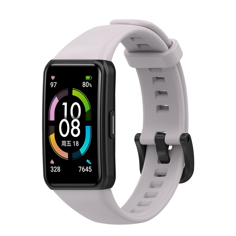 Dây Đeo Thay Thế Bằng Silicone Cho Đồng Hồ Honor Band 6