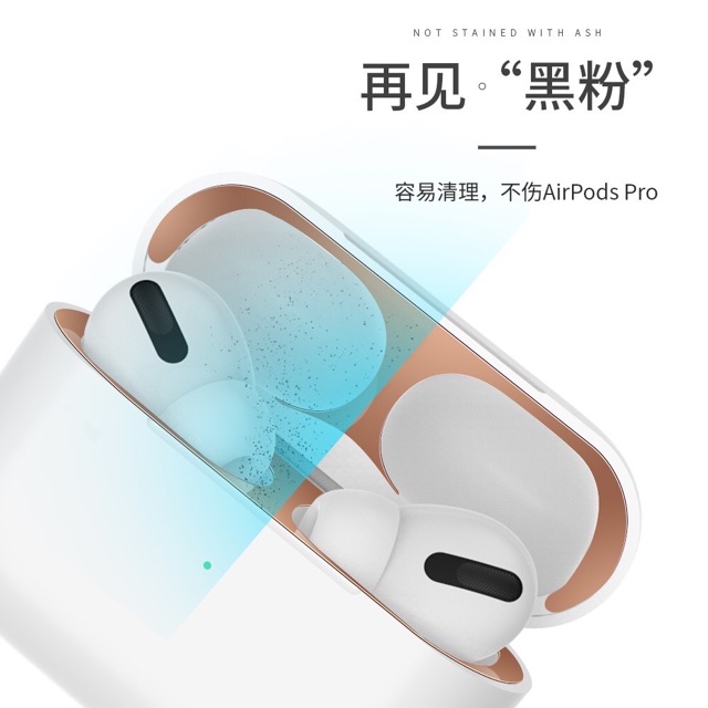 [AirPod Pro,Airpod 3]Miếng dán kim loại chống bụi chống bẩn bên trong tai nghe Airpod Pro 2019