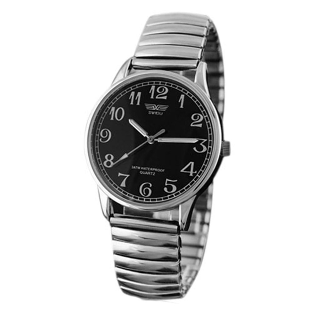 Đồng hồ đeo tay dây hợp kim Vintage cho nam nữ