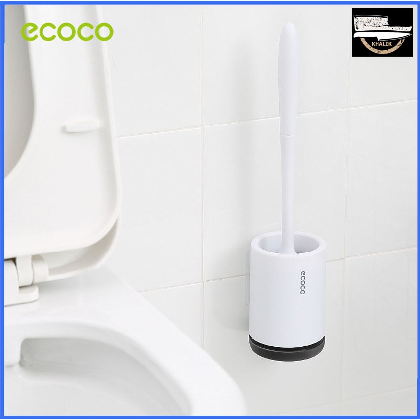 Chổi vệ sinh, chổi chà toilet lông mềm loại treo tường hoặc để sàn Ecoco - E1804