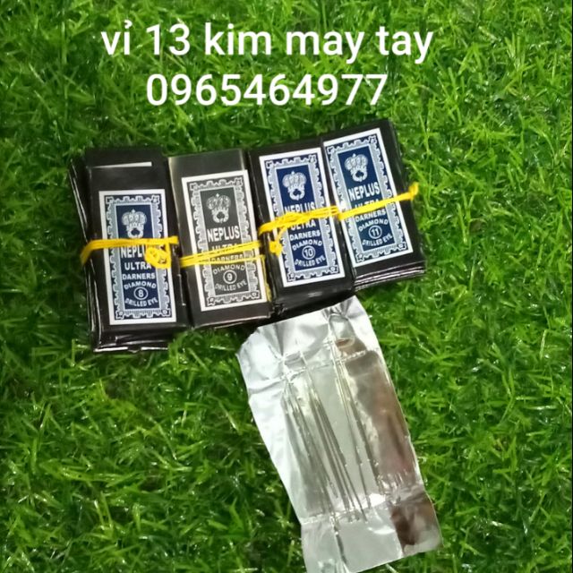 1 vỉ 13 kim may tay(kim khâu tay)