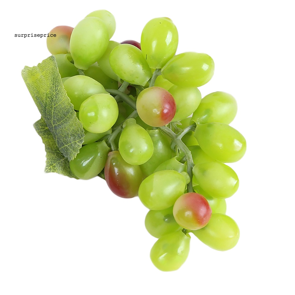1 Chùm Nho Giả Bằng Nhựa Sống Động Như Thật Trang Trí Nhà Cửa / Sân Vườn