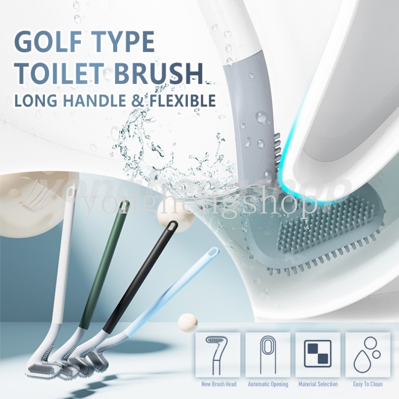 Bàn chải vệ sinh Toilet cán dài thiết kế sáng tạo