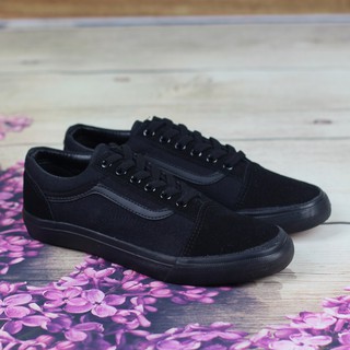 Giày Sneaker Nam & Nữ Vs Oldskool Phong Cách  Full Đen