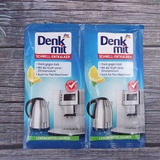 [HÀNG ĐỨC CHÍNH HÃNG] Bột tẩy cặn ấm siêu tốc, máy pha cà phê…Denkmit - EGMART